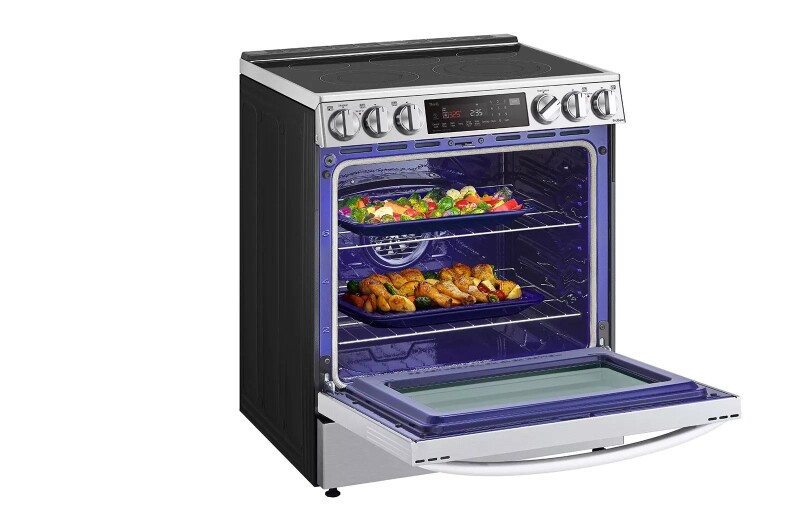 6.3 cu ft. Smart wi-fi Enabled ProBake Convection® InstaView® Electric Slide-In Range with Air Fry view 7
