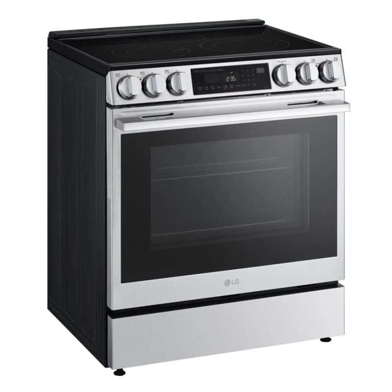6.3 Cu. Ft. Smart Wi-fi Enabled Electric Slide-in Range With Instaview®, Fan Convection, Air Fry & Easyclean® LSEL6335LE
