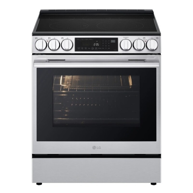 6.3 Cu. Ft. Smart Wi-fi Enabled Electric Slide-in Range With Instaview®, Fan Convection, Air Fry & Easyclean® LSEL6335LE