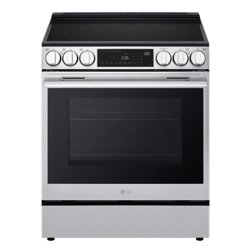 6.3 Cu. Ft. Smart Wi-fi Enabled Electric Slide-in Range With Instaview®, Fan Convection, Air Fry & Easyclean® LSEL6335LE
