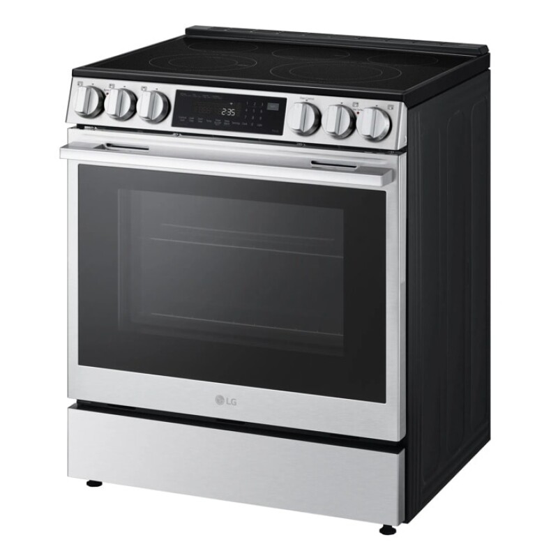 6.3 Cu. Ft. Smart Wi-fi Enabled Electric Slide-in Range With Instaview®, Fan Convection, Air Fry & Easyclean® LSEL6335LE