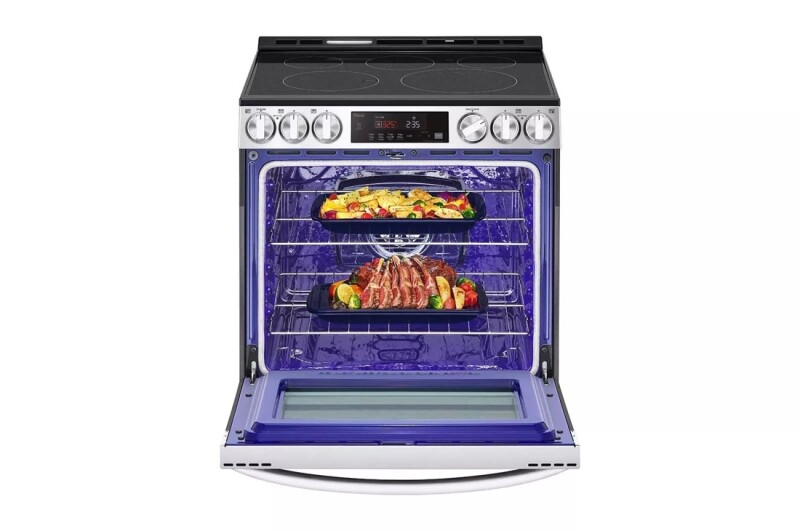 6.3 Cu. Ft. Smart Electric Slide-in Range With Convection, Air Fry & Easyclean® LSEL633CF