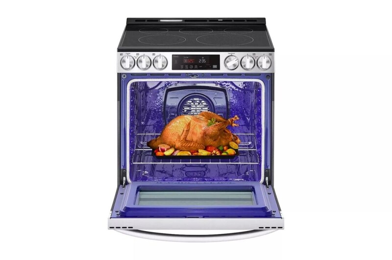 6.3 Cu. Ft. Smart Electric Slide-in Range With Convection, Air Fry & Easyclean® LSEL633CF