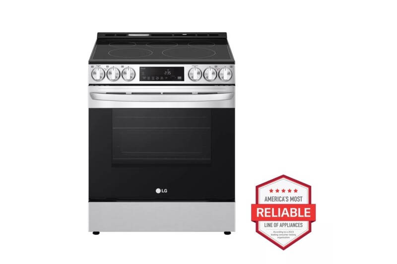 6.3 Cu. Ft. Smart Electric Slide-in Range With Convection, Air Fry & Easyclean® LSEL633CF