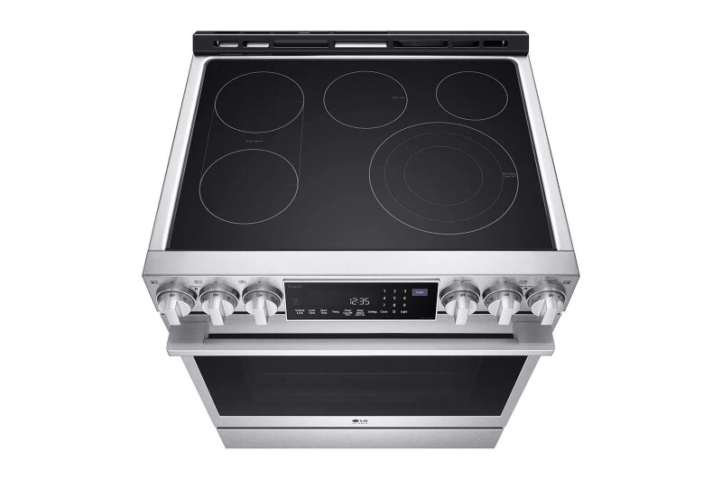6.3 cu. ft. InstaView® Electric Slide-in Range with ProBake Convection® and Air Fry view 3