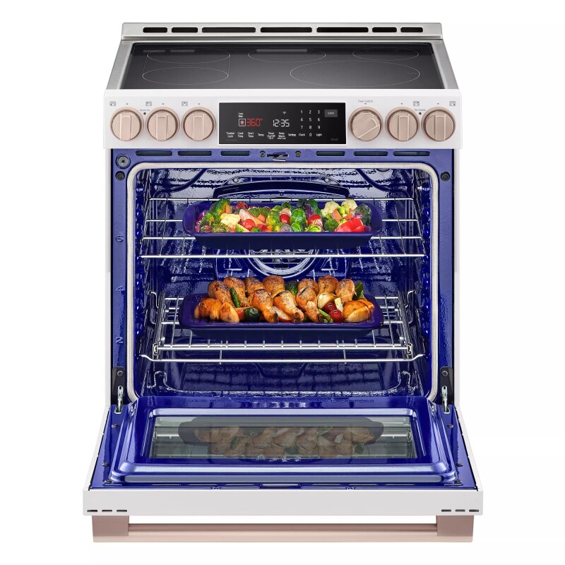 LG STUDIO 6.3 cu. ft. InstaView® Electric Slide-in Range with ProBake Convection® and Air Fry view 14