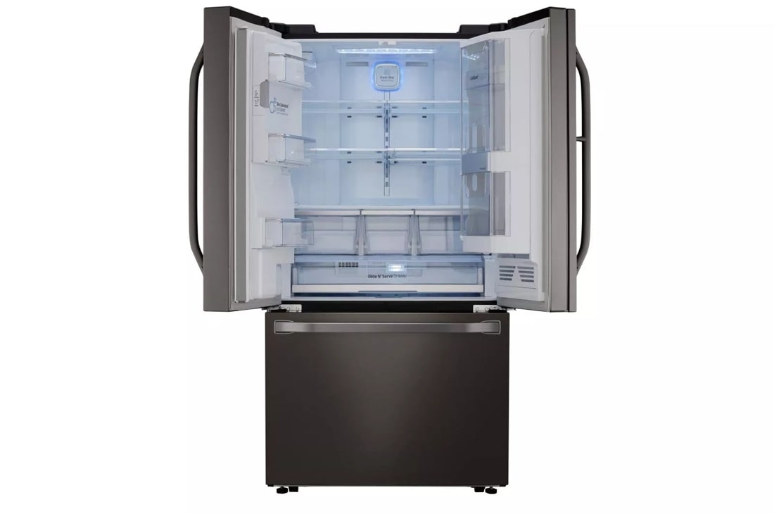 LG STUDIO 24 cu. ft. Smart wi-fi Enabled InstaView™ Door-in-Door® Counter-Depth Refrigerator LSFXC2496D