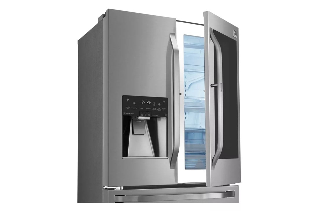LG STUDIO 24 cu. ft. Smart wi-fi Enabled InstaView™ Door-in-Door® Counter-Depth Refrigerator LSFXC2496S