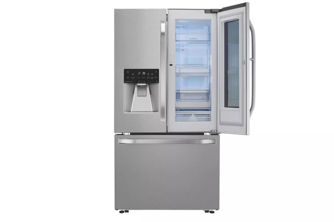 LG STUDIO 24 cu. ft. Smart wi-fi Enabled InstaView™ Door-in-Door® Counter-Depth Refrigerator LSFXC2496S