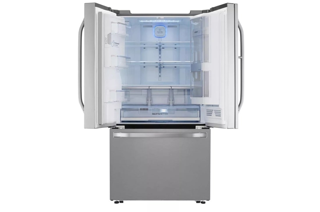 LG STUDIO 24 cu. ft. Smart wi-fi Enabled InstaView™ Door-in-Door® Counter-Depth Refrigerator LSFXC2496S