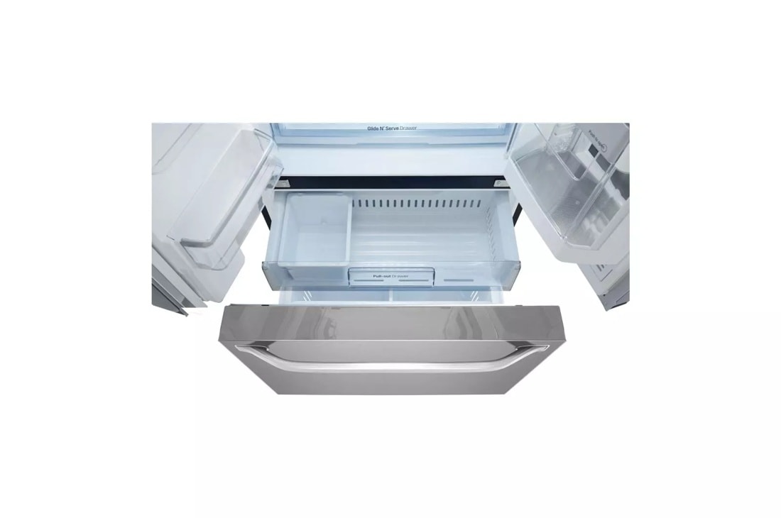 LG STUDIO 24 cu. ft. Smart wi-fi Enabled InstaView™ Door-in-Door® Counter-Depth Refrigerator LSFXC2496S
