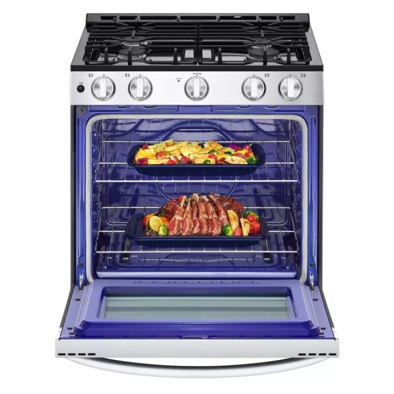 5.8 cu. ft. Gas Slide-in Range with EasyClean® view 20
