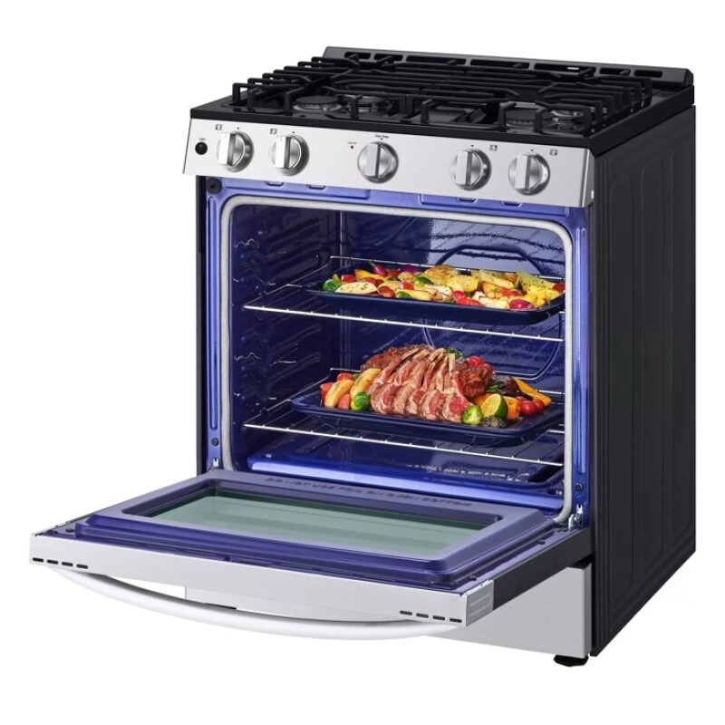 5.8 cu. ft. Gas Slide-in Range with EasyClean® view 8