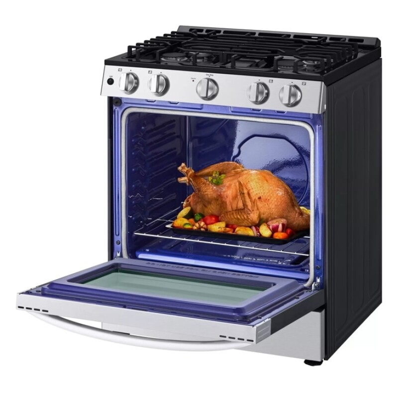 5.8 cu. ft. Gas Slide-in Range with EasyClean® view 5