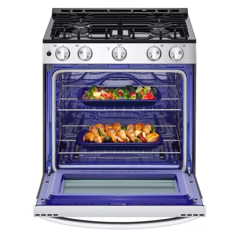 5.8 cu. ft. Gas Slide-in Range with EasyClean® view 22