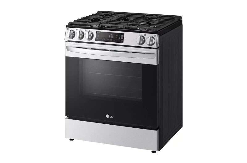 5.8 cu ft. Smart Wi-Fi Enabled Gas Slide-in Range with EasyClean® view 2