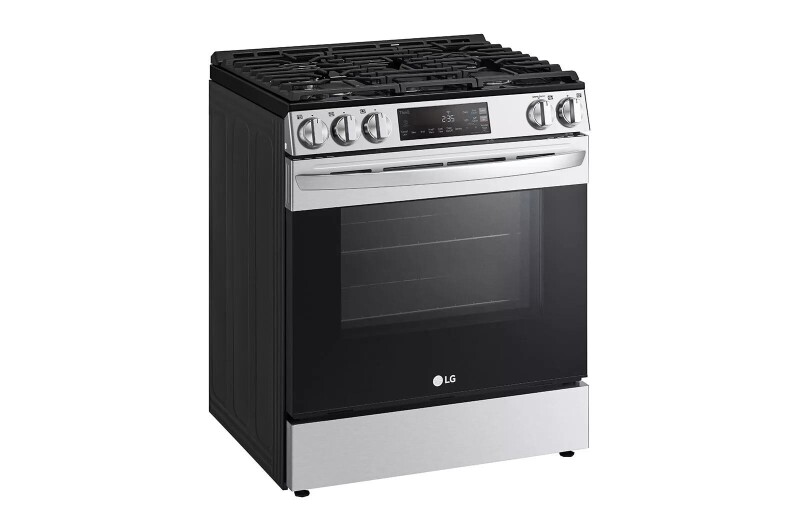 5.8 cu ft. Smart Wi-Fi Enabled Gas Slide-in Range with EasyClean® view 3
