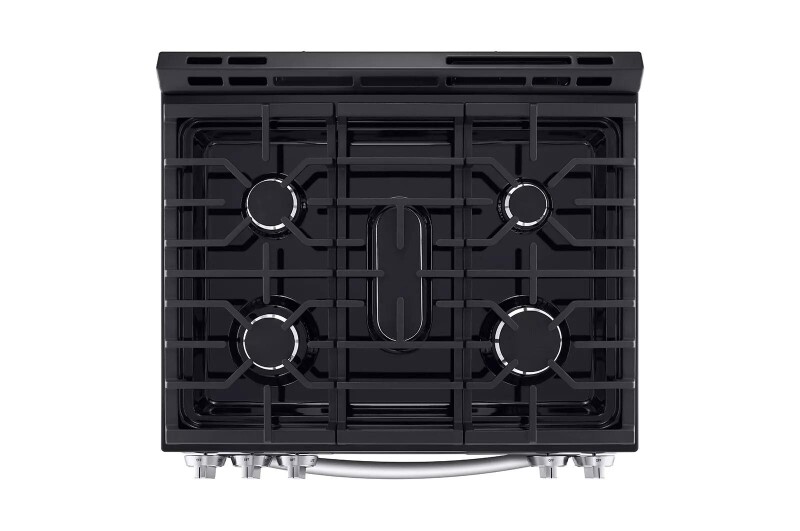 5.8 cu ft. Smart Wi-Fi Enabled Gas Slide-in Range with EasyClean® view 6
