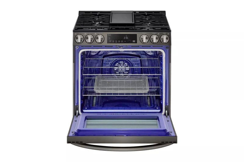 5.8 Cu. Ft. Smart Wi-fi Enabled Fan Convection Gas Slide-in Range With Air Fry & Easyclean® LSGL5833D