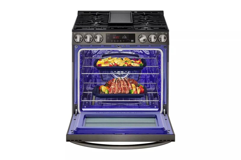 5.8 Cu. Ft. Smart Wi-fi Enabled Fan Convection Gas Slide-in Range With Air Fry & Easyclean® LSGL5833D