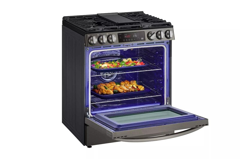 5.8 Cu. Ft. Smart Wi-fi Enabled Fan Convection Gas Slide-in Range With Air Fry & Easyclean® LSGL5833D