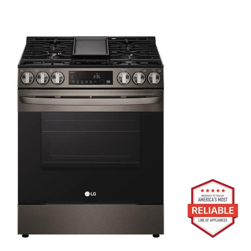 5.8 Cu. Ft. Smart Wi-fi Enabled Fan Convection Gas Slide-in Range With Air Fry & Easyclean® LSGL5833D