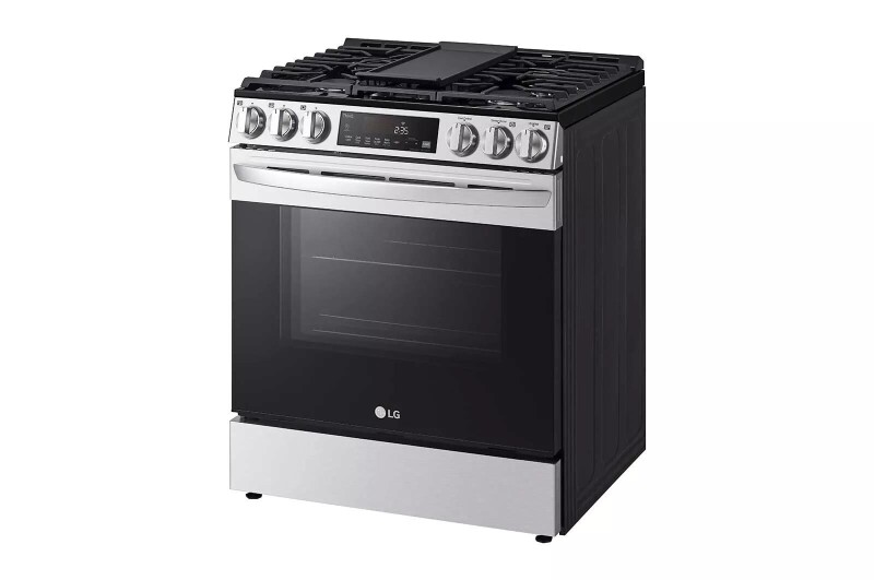 5.8 Cu. Ft. Smart Wi-fi Enabled Fan Convection Gas Slide-in Range With Air Fry & Easyclean® LSGL5833F