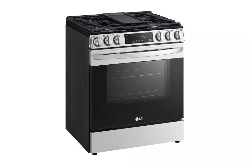 5.8 Cu. Ft. Smart Wi-fi Enabled Fan Convection Gas Slide-in Range With Air Fry & Easyclean® LSGL5833F
