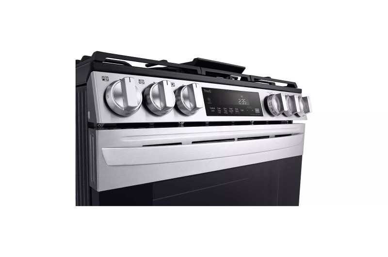 5.8 Cu. Ft. Smart Wi-fi Enabled Fan Convection Gas Slide-in Range With Air Fry & Easyclean® LSGL5833F