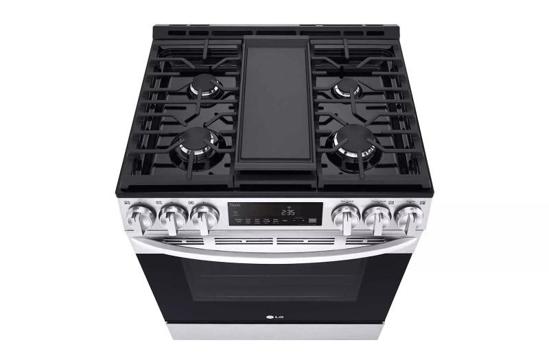 5.8 Cu. Ft. Smart Wi-fi Enabled Fan Convection Gas Slide-in Range With Air Fry & Easyclean® LSGL5833F