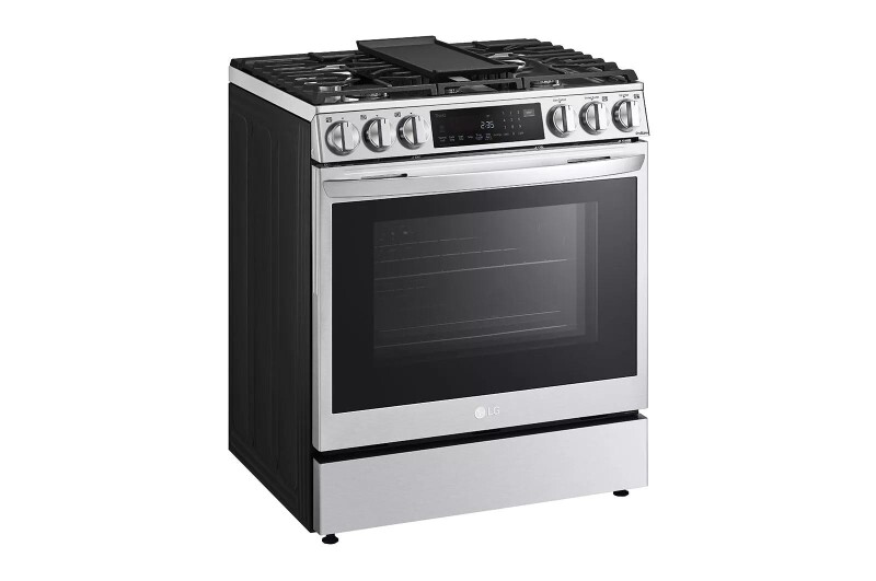 6.3 cu ft. Smart wi-fi Enabled ProBake Convection® InstaView® Gas Slide-In Range with Air Fry view 2