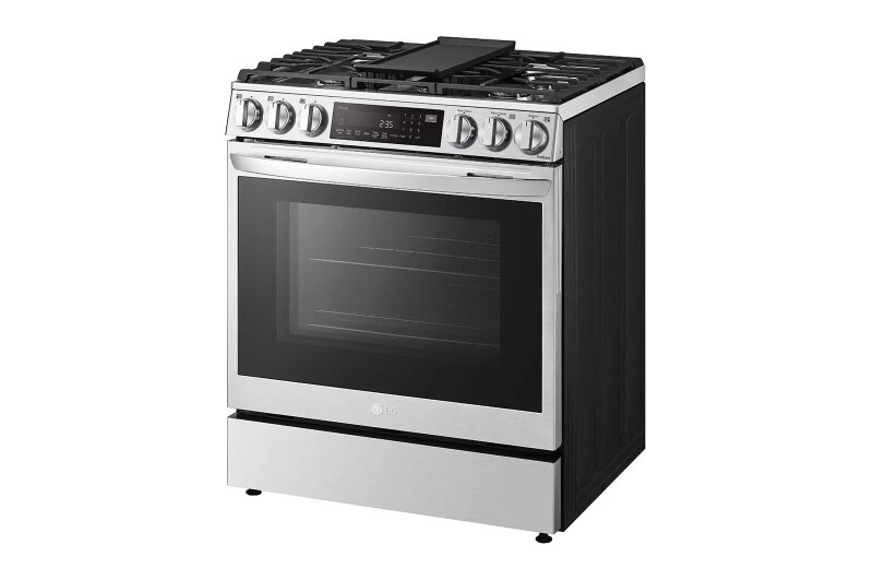 6.3 cu ft. Smart wi-fi Enabled ProBake Convection® InstaView® Gas Slide-In Range with Air Fry view 3