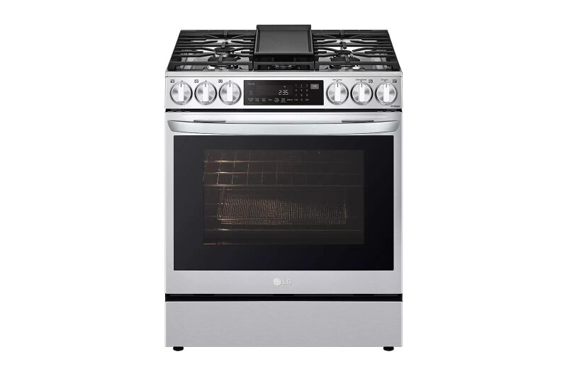 6.3 cu ft. Smart wi-fi Enabled ProBake Convection® InstaView® Gas Slide-In Range with Air Fry view 4