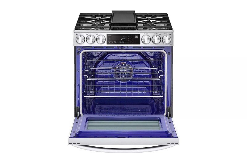 6.3 cu ft. Smart wi-fi Enabled ProBake Convection® InstaView® Gas Slide-In Range with Air Fry view 5
