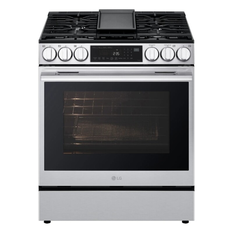 6.3 Cu. Ft. Smart Wi-fi Enabled Gas Slide-in Range With Instaview®, Fan Convection, Air Fry & Easyclean® LSGL6335L