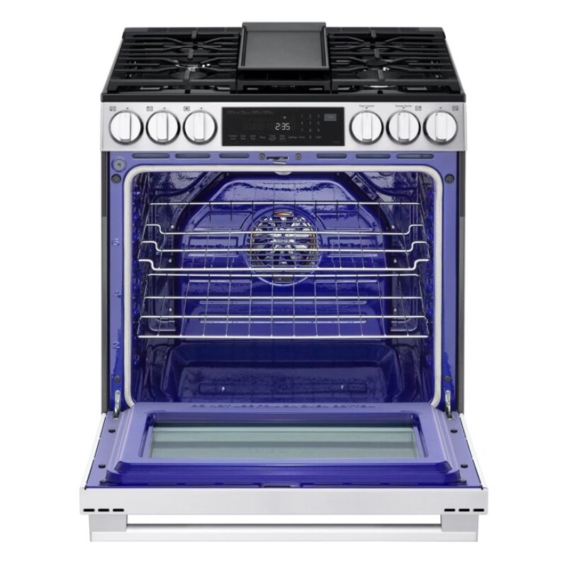 6.3 Cu. Ft. Smart Wi-fi Enabled Gas Slide-in Range With Instaview®, Fan Convection, Air Fry & Easyclean® LSGL6335L