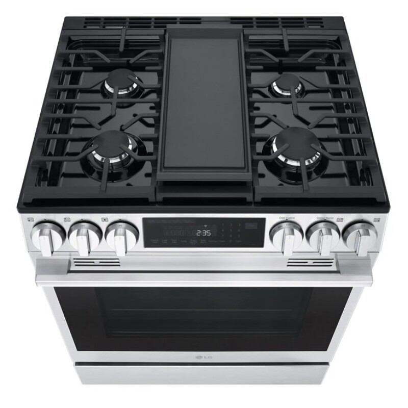 6.3 Cu. Ft. Smart Wi-fi Enabled Gas Slide-in Range With Instaview®, Fan Convection, Air Fry & Easyclean® LSGL6335L