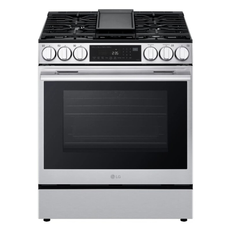 6.3 Cu. Ft. Smart Wi-fi Enabled Gas Slide-in Range With Instaview®, Fan Convection, Air Fry & Easyclean® LSGL6335L