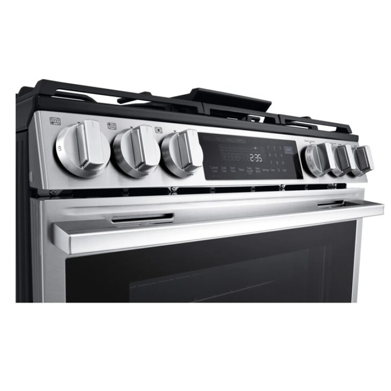 6.3 Cu. Ft. Smart Wi-fi Enabled Gas Slide-in Range With Instaview®, Fan Convection, Air Fry & Easyclean® LSGL6335L