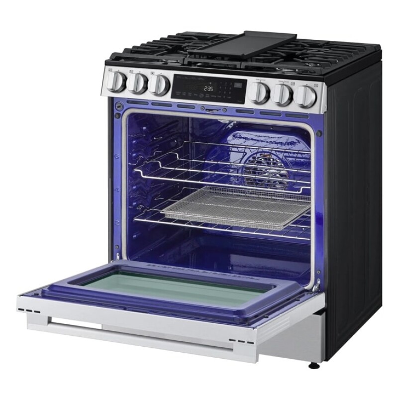 6.3 Cu. Ft. Smart Wi-fi Enabled Gas Slide-in Range With Instaview®, Fan Convection, Air Fry & Easyclean® LSGL6335L