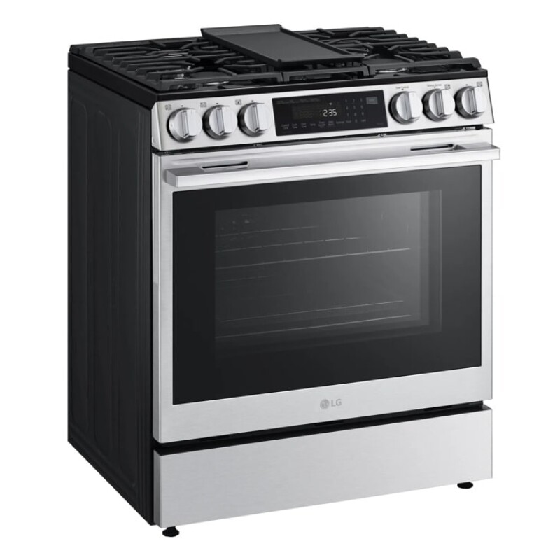 6.3 Cu. Ft. Smart Wi-fi Enabled Gas Slide-in Range With Instaview®, Fan Convection, Air Fry & Easyclean® LSGL6335L