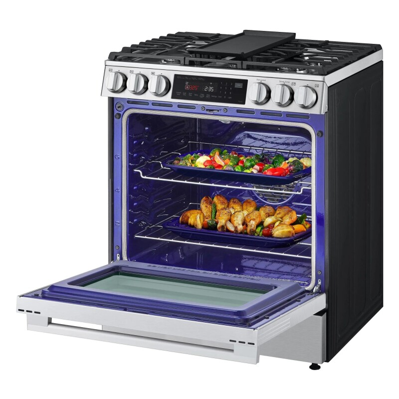 6.3 cu ft. Smart Gas Slide-In Range ProBake Convection® InstaView®, and Air Fry view 13