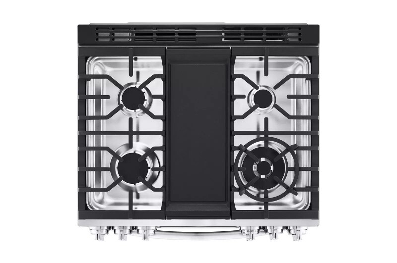 6.3 cu ft. Smart Wi-Fi Enabled ProBake Convection® InstaView™ Gas Slide-in Range with Air Fry view 10