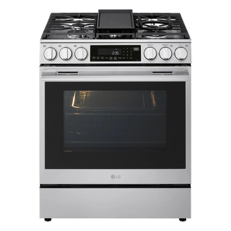 6.3 cu ft. Smart Gas Slide-In Range with InstaView®, ProBake Convection®, and Air Fry
 view 5