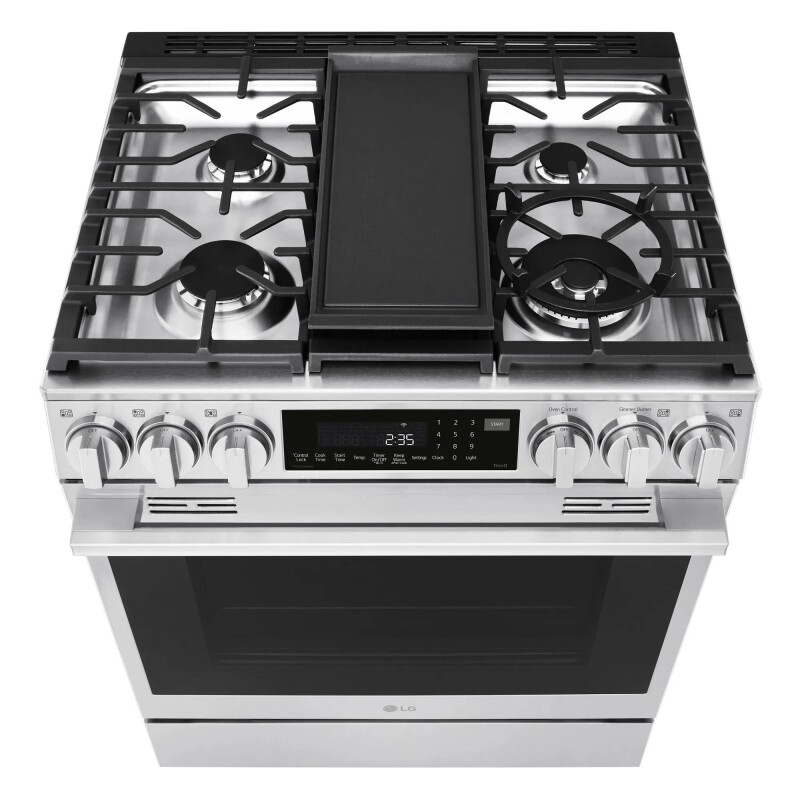 6.3 cu ft. Smart Gas Slide-In Range with InstaView®, ProBake Convection®, and Air Fry
 view 14