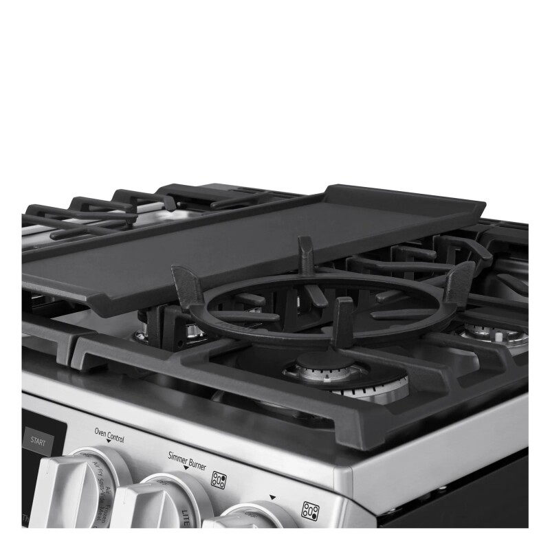 6.3 cu ft. Smart Gas Slide-In Range with InstaView®, ProBake Convection®, and Air Fry
 view 12