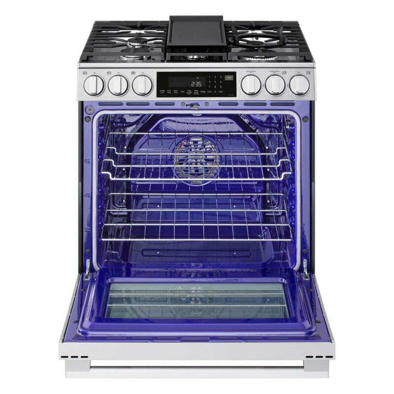 6.3 cu ft. Smart Gas Slide-In Range with InstaView®, ProBake Convection®, and Air Fry
 view 9