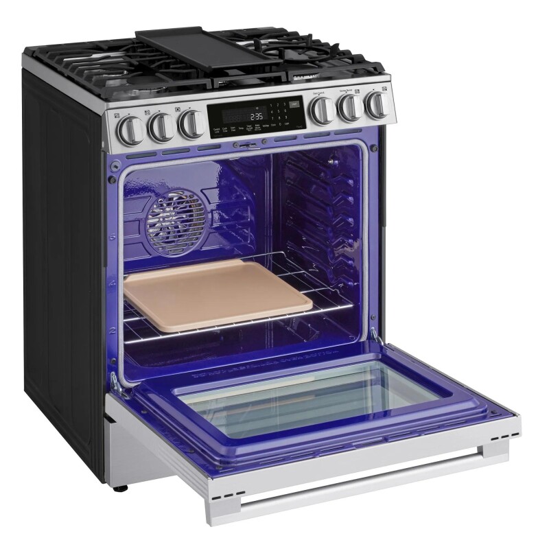 6.3 cu ft. Smart Gas Slide-In Range with InstaView®, ProBake Convection®, and Air Fry
 view 8