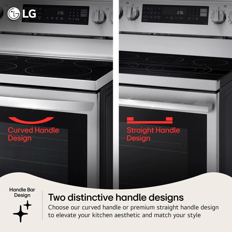 6.3 cu ft. Smart Gas Slide-In Range with InstaView®, ProBake Convection®, and Air Fry
 view 6