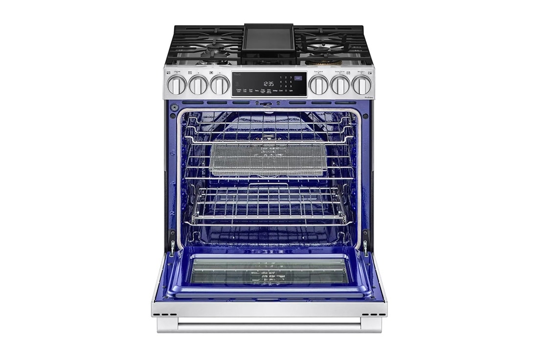 6.3 cu. ft. InstaView® Gas Slide-in Range with ProBake Convection® and Air Fry view 4